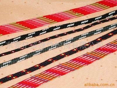 【供應提花織帶(圖)(內衣褲,休閑服裝,成衣松帶,織繩)】價格,廠家,圖片,線類,東莞億浩彈性織物-